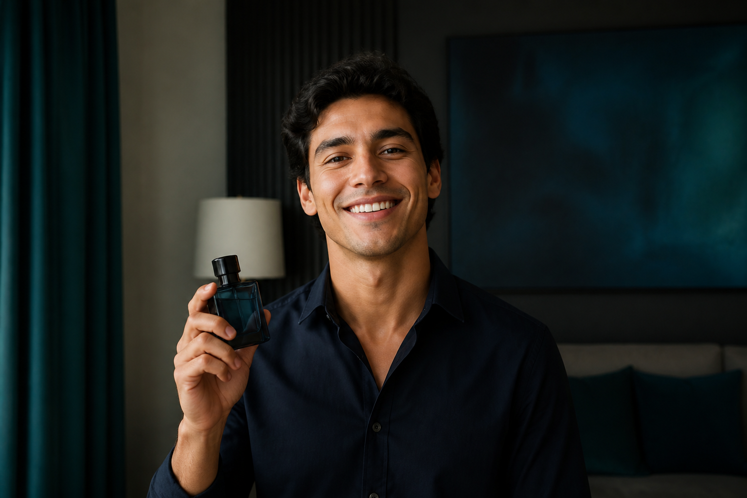 Cliente satisfeito com seu cologne